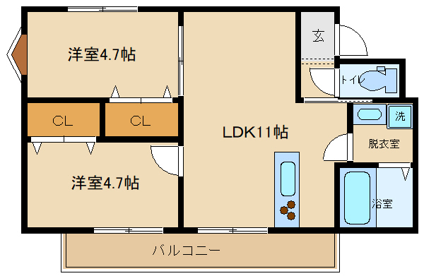 Ｍ・Ｃｅｌｅｓｔｅ今町の間取り