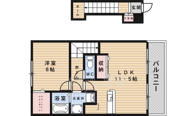 アルカンシエルの間取り