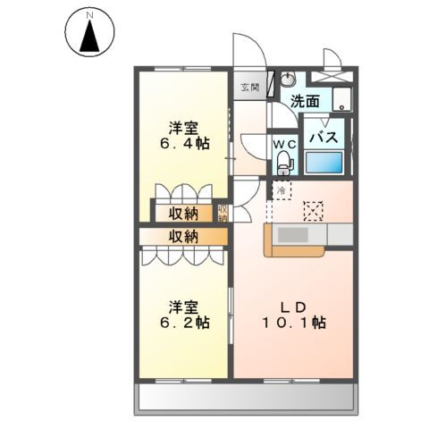 レコルトの間取り