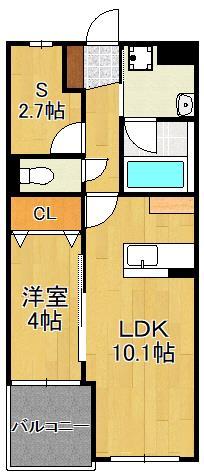 ブレイクスルー行橋の間取り