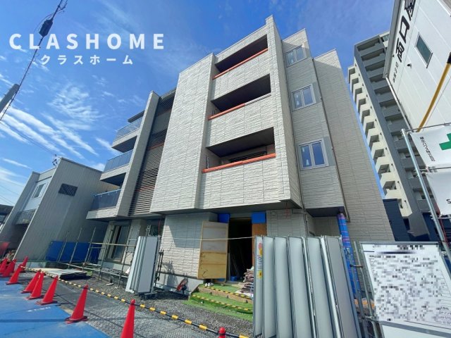 安城市朝日町のマンションの建物外観