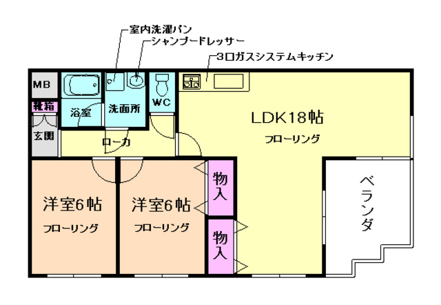 来夢館の間取り