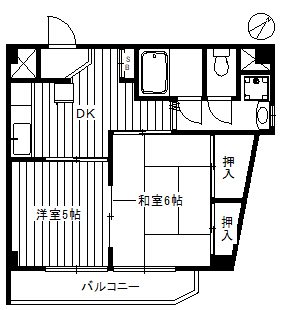 RAYHAUS平和台の間取り