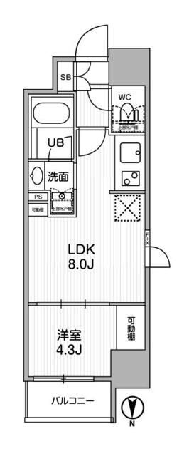 ｎｉｄｏ　ＫＡＭＡＴＡの間取り