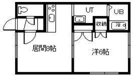 Ｋｓハイツｔｗｏの間取り