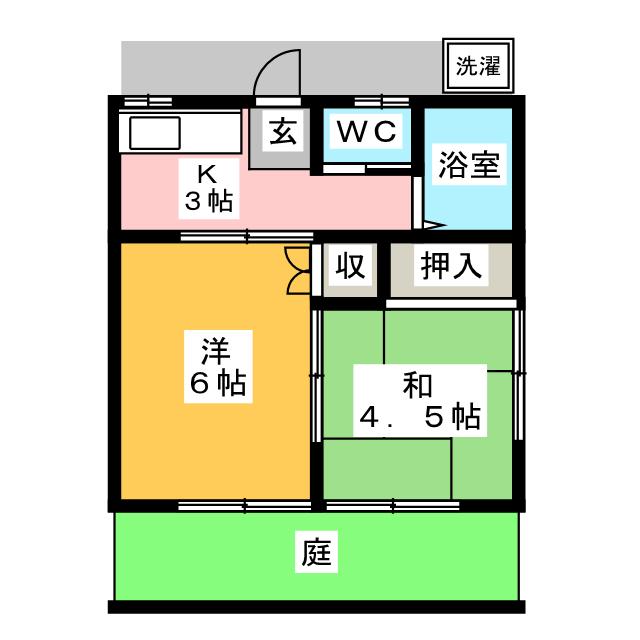 カナディアンハイツヤマザキの間取り