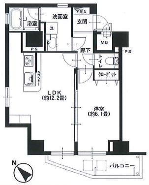 センチュリー巣鴨　（分譲）の間取り