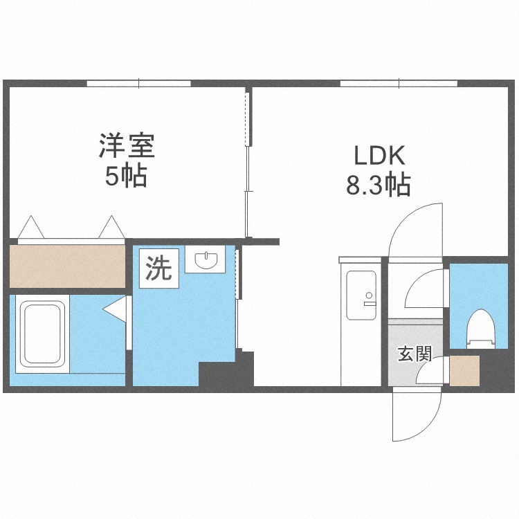 シェラトン札幌菊水の間取り