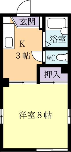 ジュネスパストラルの間取り