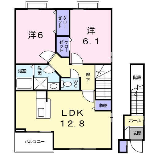 エスポワールIIの間取り