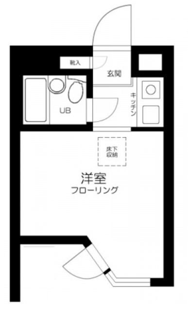 世田谷区等々力のマンションの間取り