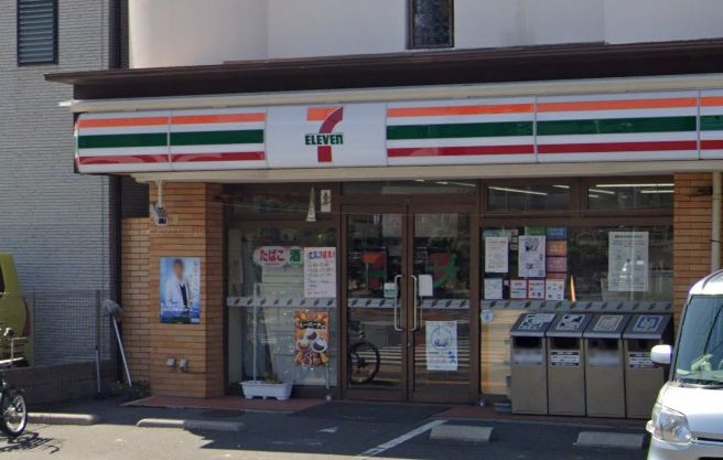 コンビニ　セブンイレブン 広島江波南3丁目店（コンビニ）まで417m