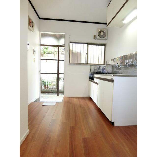 キッチン　ガスコンロ設置