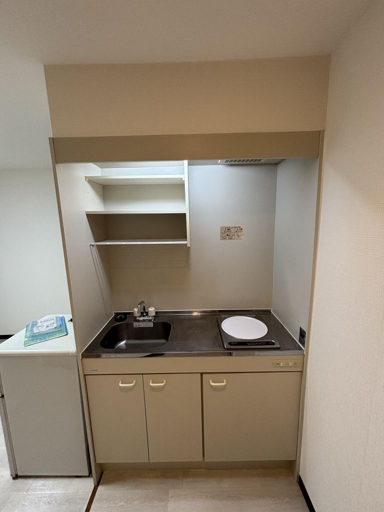 キッチン　１口コンロ付きキッチン