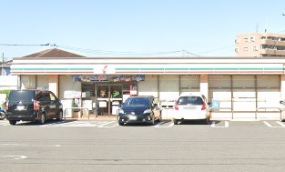 コンビニ　セブン-イレブン 足立鹿浜店（コンビニ）まで645m