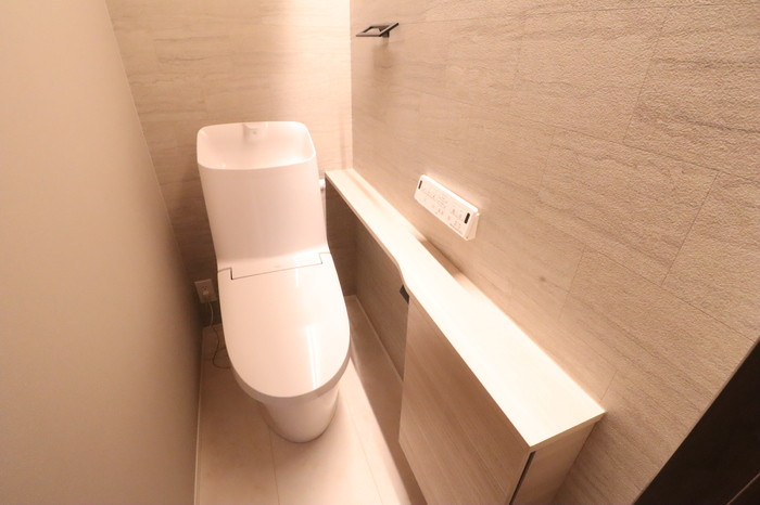 トイレ　ウォシュレット付きのトイレです。