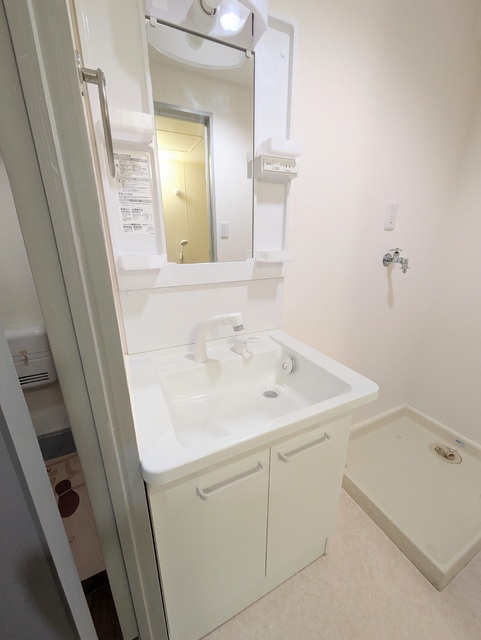 洗面設備　☆便利な独立洗面台