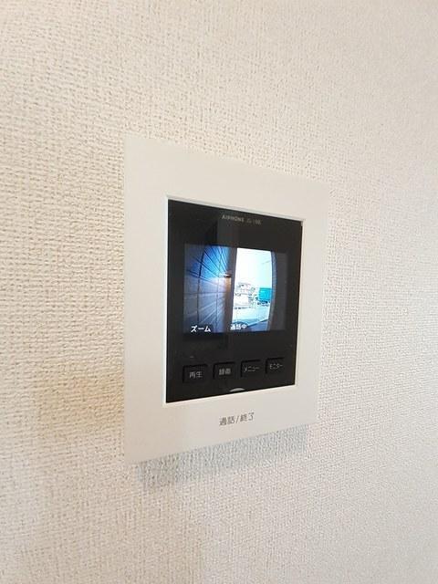 セキュリティ　モニター付きインターホン