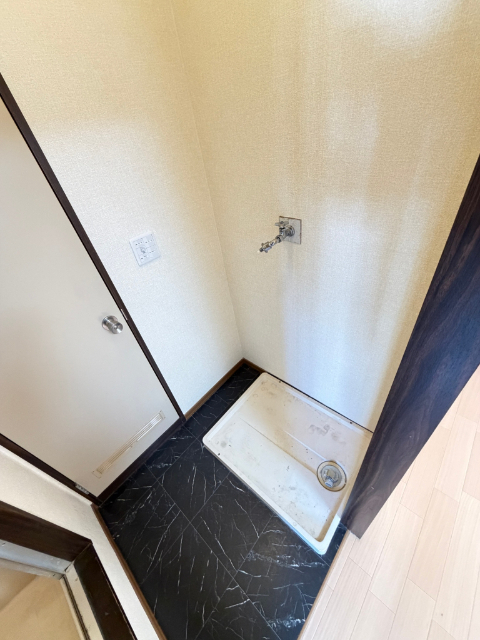 洗面設備　室内洗濯機置場