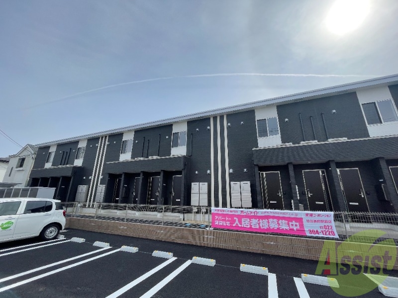 建物外観　仙台市若林区上飯田「コンフォースＮ」