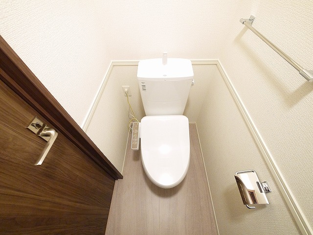 トイレ　ゆったりとした空間のトイレです