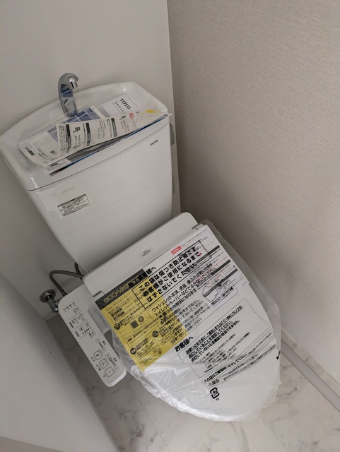 トイレ　※建築中の写真です※