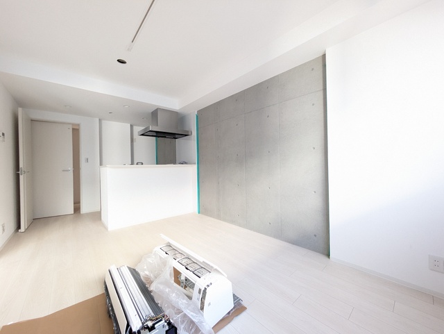 居室・リビング　※建築中の写真です※