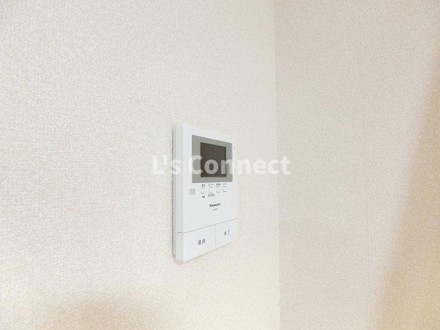 セキュリティ　突然の来客時もＴＶモニターホンでしっかり確認。