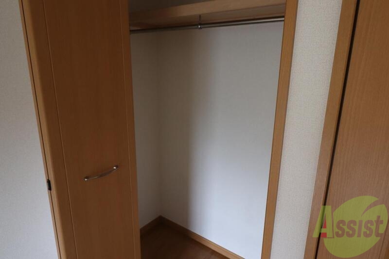 収納　きもしっかりあるクローゼット