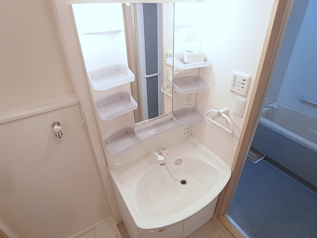 洗面設備　シャンプードレッサー完備