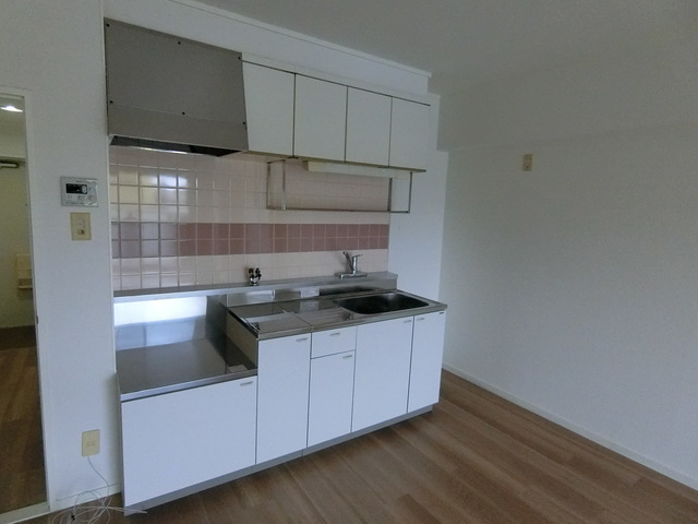 キッチン　ガスコンロ設置可