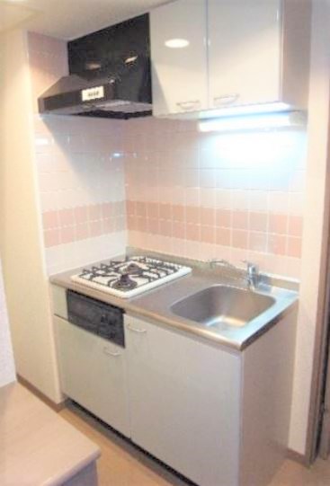 キッチン　★2口コンロ、システムキッチン★