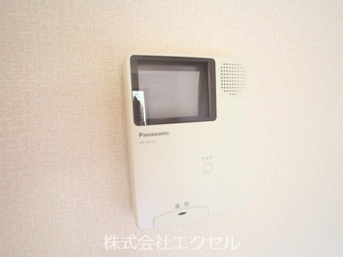 セキュリティ　来訪者の姿を確認できます。