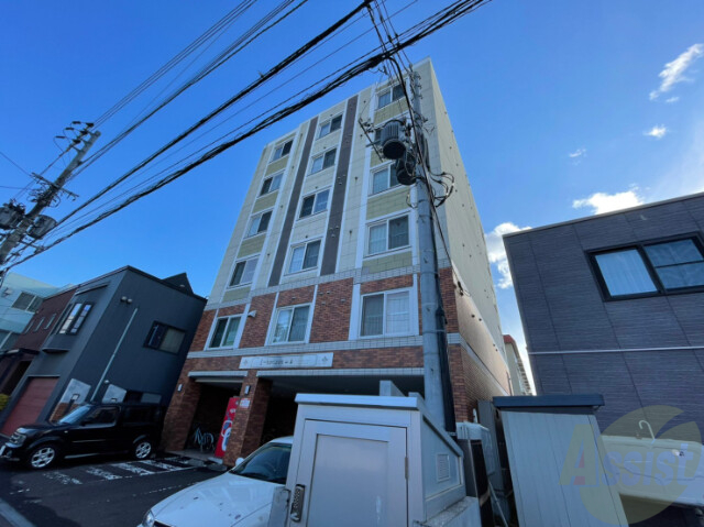 建物外観　札幌市中央区南１３条西「Ｅ－Ｈｏｒｉｚｏｎ山鼻」