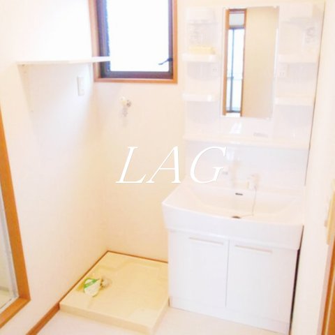 洗面設備　洗面台です。