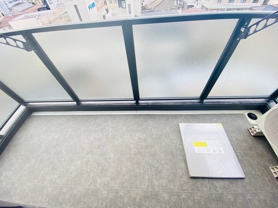 バルコニー　※別部屋の写真です