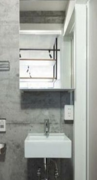 洗面設備　※反転タイプの写真を使用しています。