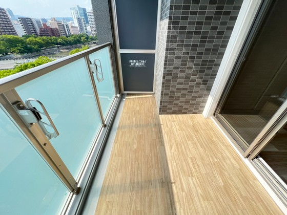 バルコニー　※別部屋の写真です