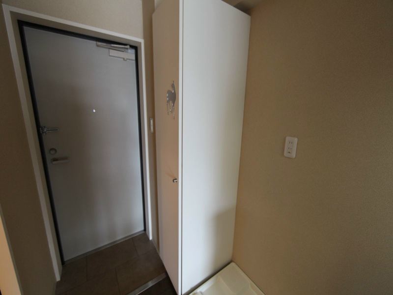 玄関　玄関　シューズボックス付