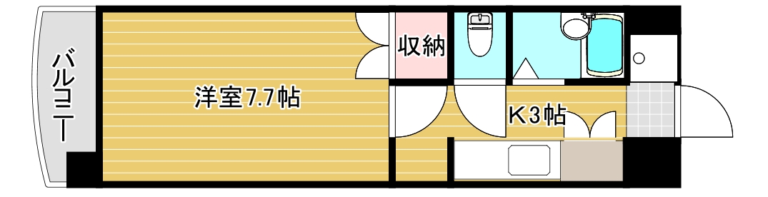 エスペランチェKの間取り写真
