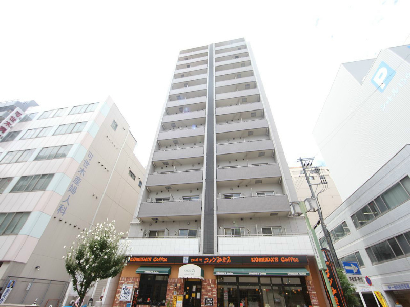 建物外観　外観　オートロック宅配ボックス　防犯カメラ