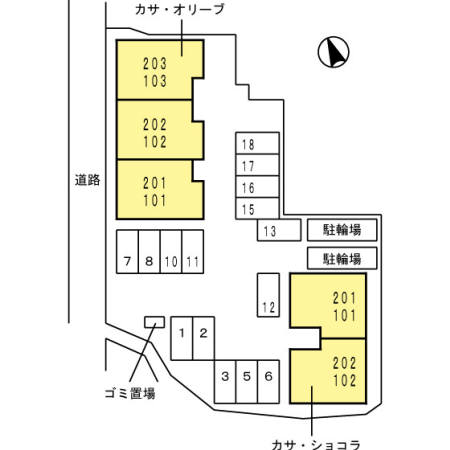 その他　敷地内配置図