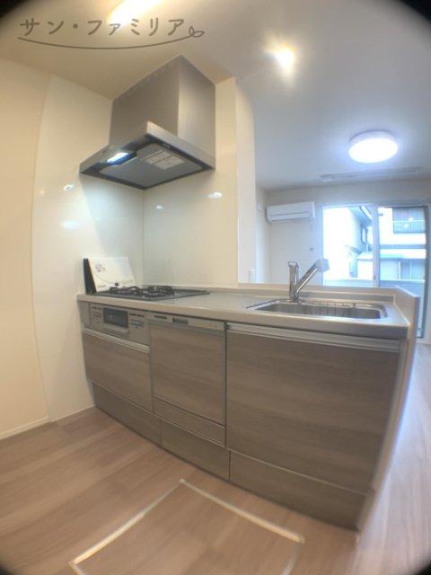 キッチン　同一物件別部屋写真