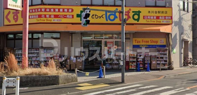 ドラックストア　どらっぐぱぱす氷川台駅前店（ドラッグストア）まで770m