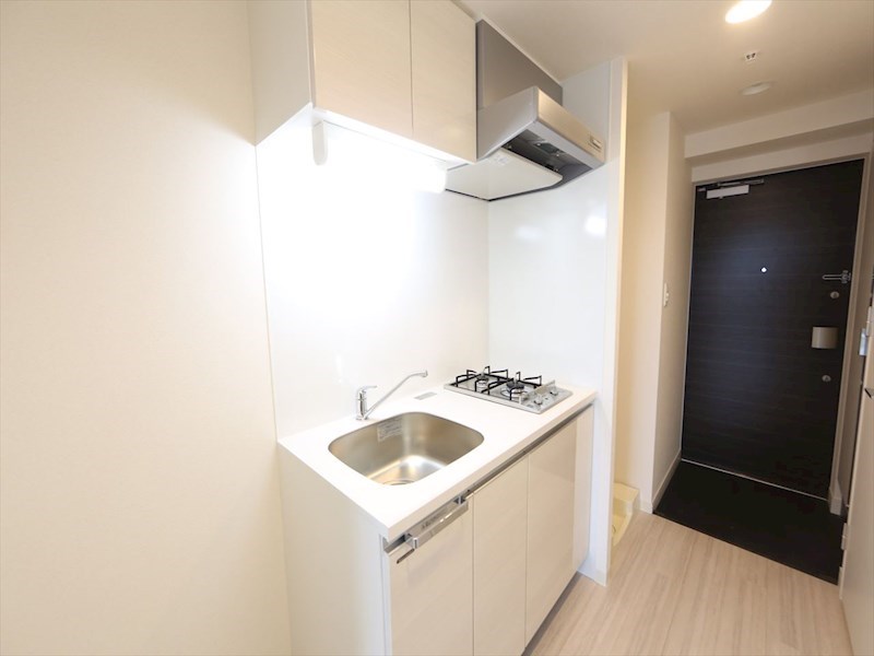 キッチン　システムキッチン（ガス2口コンロ付）