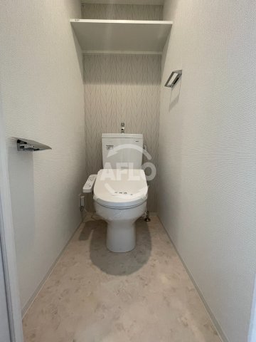 トイレ　エスリード中之島ザ・コア　温水洗浄便座