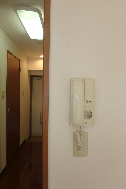 セキュリティ　参考写真　インターホン