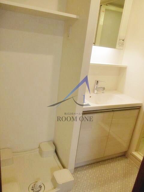 洗面設備　洗面台です。