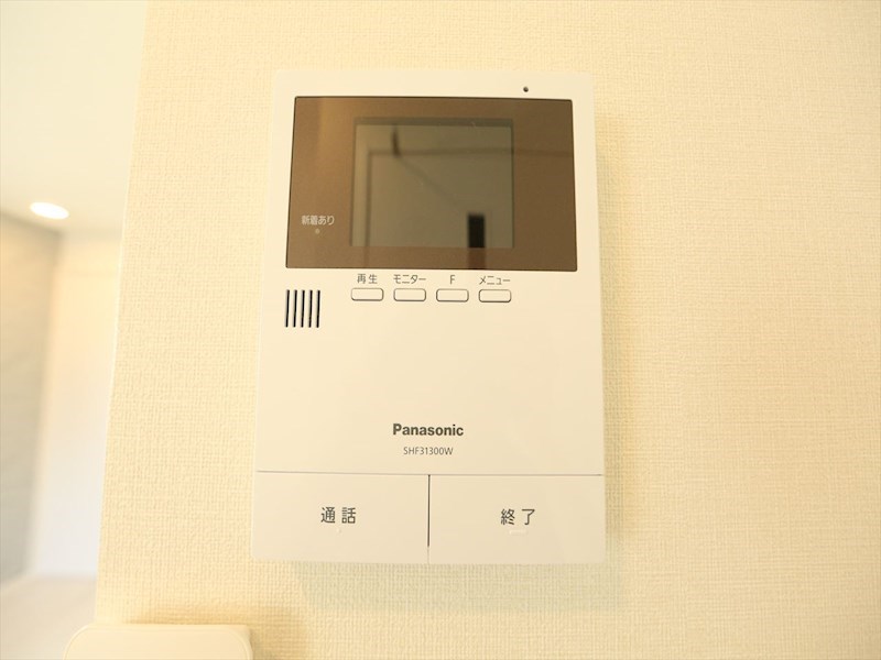 セキュリティ　ＴＶモニター付インターホン　同仕様写真