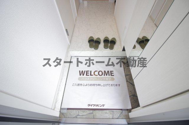 玄関　落ち着いた玄関です